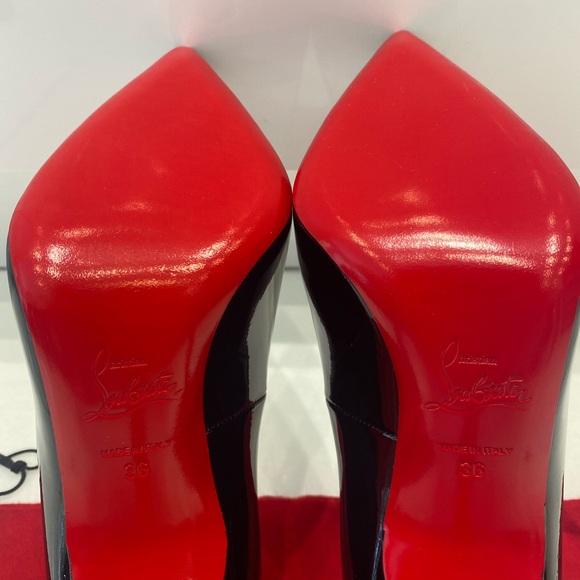 Christian Louboutin Black Heels, New With Accessories - Picture 5 of 7